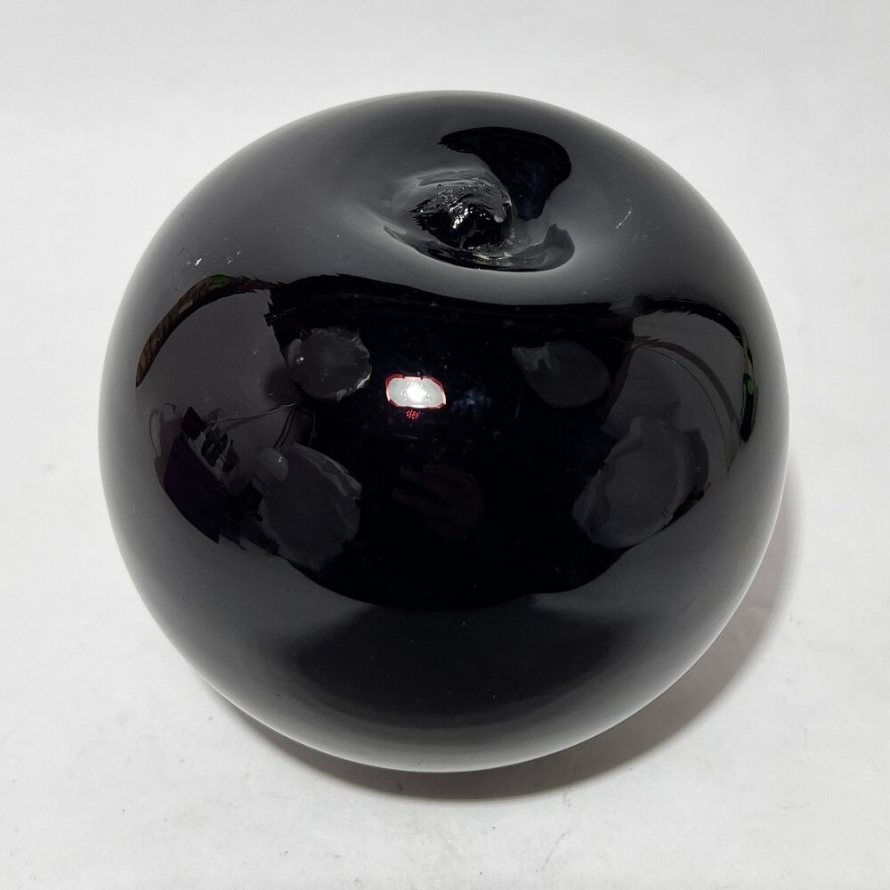 Glass Float Fishing Buoy Ball Decorative Hand Blown Amethyst Purple 4" Nautical